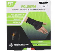 Fit Therapy Polsiera Colore Nero Taglia M 1 pz Fasciatura