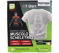 Fit Therapy T-shirt Bianca Taglia S-M 1 pz Altro