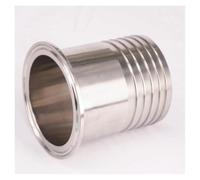 Fit Tube I/D 102mm x 119mm Ferrule Clamp O/D Tri Clamp 4" 304 Stainless Steel Pipe Fitting