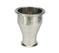 Fit Tube O.D 89mm-51mm Tri Clamp 3.5"-2" 304 Stainless Steel Ferrule Pipe Fitting Reducer