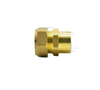 Fit Tube OD 22mm x 1/2" Female Brass Compression Fitting Union Connector Water Gas Fuel