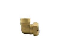 Fit Tube OD 22mm x 1/2" Female Brass Elbow Compression Fitting Union Connector Water Gas Fuel