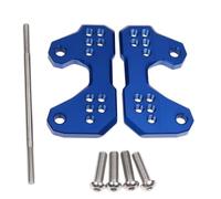 FIT UNIVERSAL FIT PEG REGOLABILE PASSEGGIO DI MONTRO COMPLETABILE CON YZF R3 R3 R25 MT25 MT-25 MT03 MT-03 Supporto di base di poggiapiedi posteriore di sostituzione del mercato post-market(Blue)