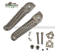 Fit YAMAHA YZF R1 R6 Pedane Posteriori Supporto Pedana Pedale Argento