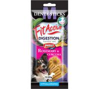 FitActive Hypoallergenic Denta-Sticks Digestion snack per cani - rosmarino & curcuma M - 150 g