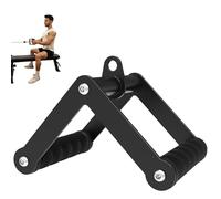 Fitarc Maniglia Double D Accessori Cavi per Palestra, Accessorio V-Bar Antiscivolo per Attrezzatura Home Gym, Accessorio T-Bar per Rematore, Accessori per Lat Pulldown e Accessorio per Macchina a Cavo