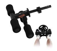 Fitarc Tib Bar, Tibialis Trainer, Tibia Dorsi macchina per sollevare polpacci, ginocchia, dita sopra le dita dei piedi, attrezzatura per rafforzare polpacci/stinchi/caviglie, nero, adatto a dischi