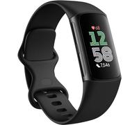 Fitbit by Google Charge 6 Activity tracker con abbonamento Premium di 6 mesi incluso, 7 giorni di durata della batteria, Google Wallet e Google Maps - Ossidiana / Alluminio nero