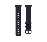 Fitbit Charge 5,Vegan Leather Band,Indigo,Large, Activity Tracker Accessory Unisex-Adult