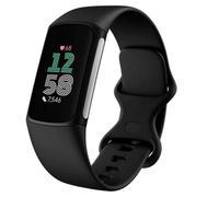 Fitbit Charge 6 Nero AMOLED GPS NFC Impermeabile Batteria 7 Giorni Silicone S/L