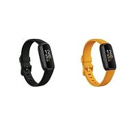 Fitbit Inspire 3 Bundle: Activity Tracker, Compatibile con iOS 13 e Android 8.0, 10 Giorni di Autonomia e Resistenza all'Acqua Fino a 50 Metri