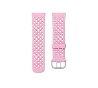 Fitbit Sense & Fitbit Versa 3 Accessorio Band, Prodotto ufficiale Fitbit, Sport, Blush/Desert Bloom, S, Arrossire/Bloom del deserto, Small, Sport