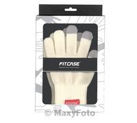 FITCASE GUANTI GLOVE L DISPLAY TOUCH BIANCO PER SMARTPHONE TABLET 790E2EA