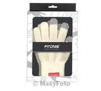 FITCASE GUANTI GLOVE XL DISPLAY TOUCH BIANCO PER SMARTPHONE TABLET 796BADA
