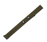 FITCENT Cinturino di ricambio per cardiofrequenzimetro, sensore HR compatibile con Polar H10, Wahoo, Tickr, Coospo Powrlabs, Moofit Fitcent (verde militare)