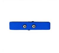 FITCENT Fascia Elastica Regolabile per Cardio Frequenzimetro per Garmin, Wahoo, Polar H10, Coospo,Magene, Bryton,LIVLOV (Blu)