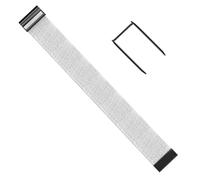 Fitcent SuperKnit - Braccialetto sportivo elastico per bicipiti, compatibile con Whoop 4.0 Whoop 3.0, accessorio fitness tracker a forma di U (beige, 25 cm)