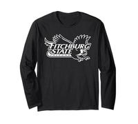 Fitchburg State University Falcon Logo Maglia a Manica