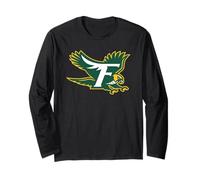 Fitchburg State University Falcons Monogram F Logo Maglia a Manica
