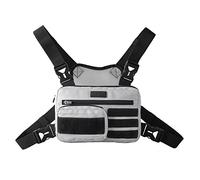 Fitdom CP-2, Bagaglio-Borsa Messenger Unisex, Bianco, Taglia Unica