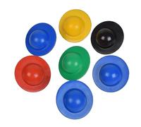 Fitfix Nuoto Egg Flips - Confezione da 10 Ps - Materiale ABS - Insegnare la corretta tecnica di respirazione Strumento di allenamento per bambini e adulti Made in India, multicolore