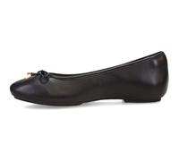 Fitflop Ballerine Delicato con Fiocco in Pelle Morbida, Scarpa Donna, Nero, 42 EU
