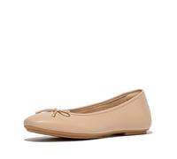 Fitflop Ballerine Delicato con Fiocco in Pelle Morbida Beige 41 EU