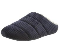 Fitflop Chrissie Corduroy Haus, Pantofole Donna, Blu Scuro, 37 EU