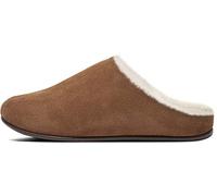 Fitflop Chrissie Shearling, Pantofole Donna, Marrone (Tumbled Tan 645), 38 EU