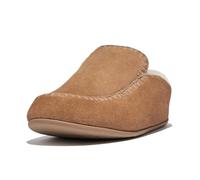 Fitflop Ciabatta Chrissie con Cuciture all'Uncinetto, Pantofole Donna, Anacardi, 39 EU