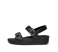 Fitflop Damen Lulu Keilsandale, Tutto nero, 38 EU