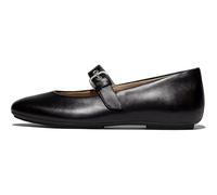 Fitflop Delicato Bow Textured Patent-Leather Bal | Scarpe casual