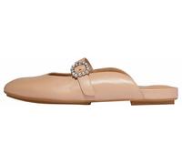 Fitflop Delicato Crystal-Buckle Mary-Jane Mules, Scarpa Donna, Beige Classico, 43 EU Stretta