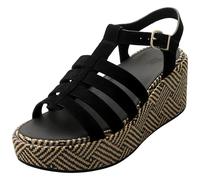 FitFlop Donna PLATFFORMS GRAPHIC-WEAVE Zeppe Nere - 39 EU