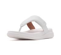 Fitflop F-Mode Go Adjustable Flatform Toe-Post Sandals, Sandali Donna