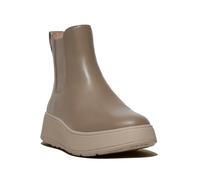 Fitflop F-Mode Leather Flatform Chelsea Boots, Stivali Donna, Grigio Minky, 39 EU