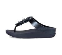 Fitflop Fino Bauble-Bead Toe-Post Sandals, Sandali Donna, Marina Militare, 40 EU