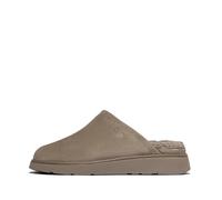 Fitflop Gen-FF Mens Shearling-Lined Suede Slippers, Pantofole Uomo, Tortora, 43 EU