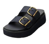 Fitflop Gen-ff Two Bar - Sandali da donna in denim scuro, Blu, 37 EU
