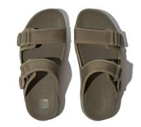 Fitflop Gogh Moc Mens regolabile impermeabile SlidesSandal, Verde, 6 UK