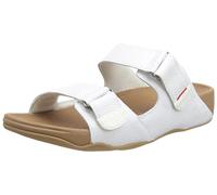 Fitflop Gogh Moc Slide Sandalo da uomo in pelle, bianco, 46 EU