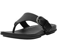 Fitflop Graccie Thong Flats - Sandali Da donna, BLACK, 18.5 EU