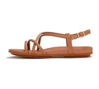 Fitflop Gracie Crystal - Sandali da donna in pelle, colore: Marrone chiaro, Marrone chiaro, 41 EU