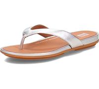 Fitflop Gracie, Sandali Bassi Donna, Silver, 39 EU Stretta