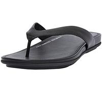 Fitflop Gracie Leather Flip-flops, Sandali bassi Donna, All Black Eo8 090, 40 EU