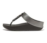 Infradito con zeppa donna FitFlop Halo Bead-Circle Gris 42
