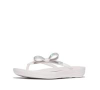 Fitflop Infradito da donna Iqushion Glitz-Bow, Bianco urbano, 38 EU
