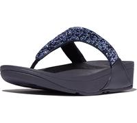 FitFlop Infradito da donna Lulu Crystal-Mix Sandali con punta JE3 40 Blu