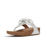 FitFlop Infradito da donna Lulu Flower Toe-Post Sandals A4N EUR 40 Bianco