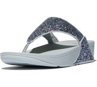 FitFlop Infradito da donna Lulu Multi-Tonal Glitter Toe-Post Sandals JE6 EUR 42 Blu
